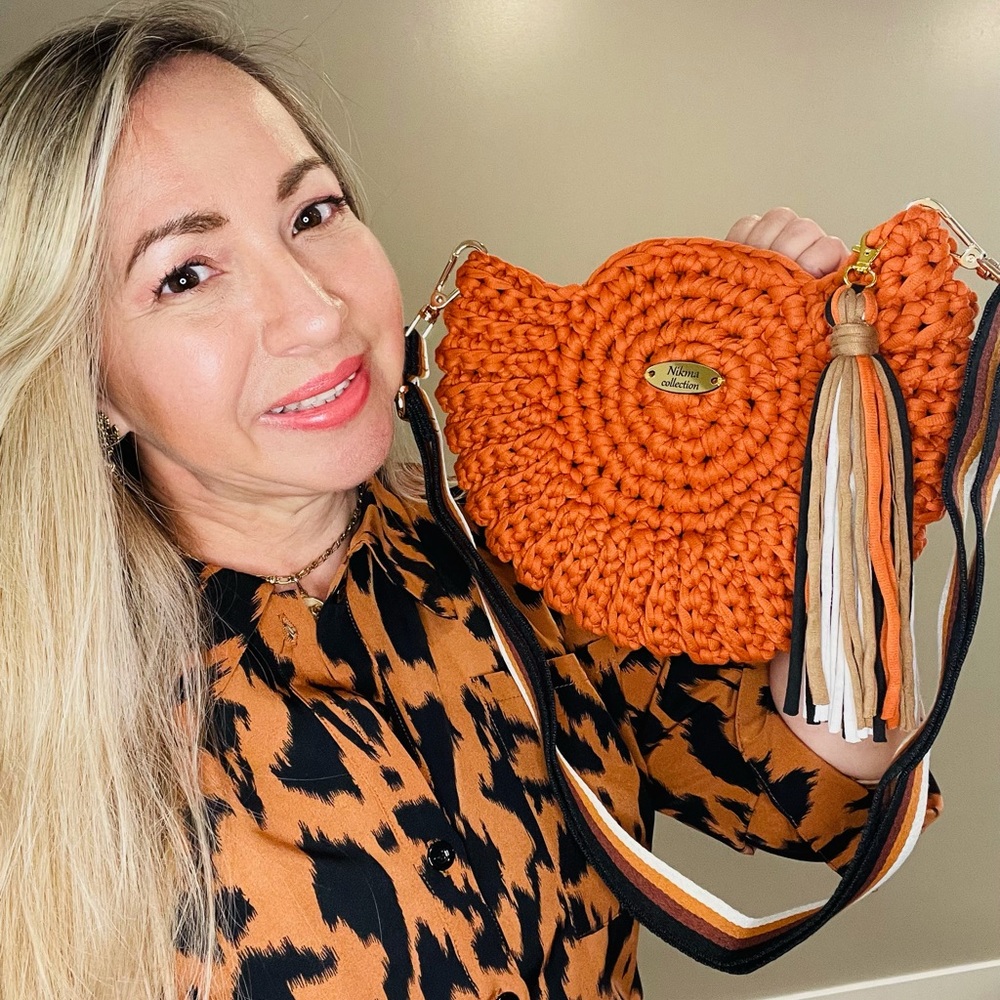Crochet bag,Handmade,design bag.